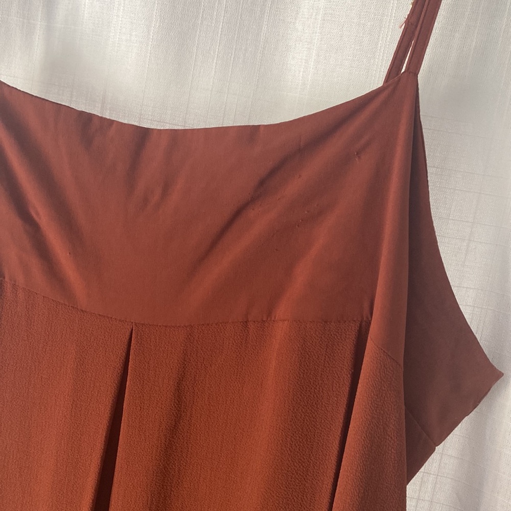 Burnt orange dress - Picture 3 of 4